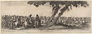Espanjalaiset herrat, puolalaiset ja ranskalaiset ratsumiehet, 1633. tekijältä Stefano della Bella