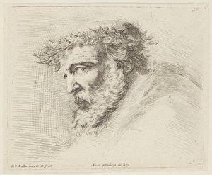Tutkielma (I principii del disegno, 20) tekijältä Stefano della Bella