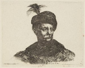 Tutkielma (I principii del disegno, 21) tekijältä Stefano della Bella