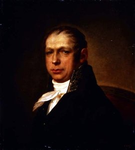Arkkitehti Adrian Dmitrievich Zakharov (1761-1811) muotokuva 1804 (öljy kankaalle)