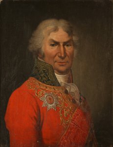 Runoilija kreivi Dmitri Khvostovin muotokuva 1810-1889, noin 1808