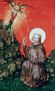 Pyhä Franciscus vastaanottaa stigmat, n. 1430-1451