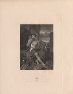 Caius Marius Karthagon raunioilla. tekijältä Stephen Alonso Schoff