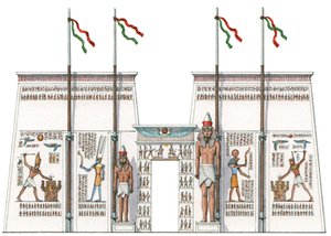 10. pyloni, Karnak, Egypti tekijältä Stephen Conlin