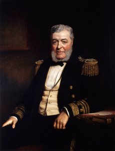 Amiraali John Lort Stokes (1812-1885), noin 1879 (öljy kankaalle).