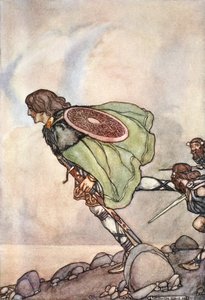 "He juoksivat häntä kukkulalla ja tasangolla", vuonna 1910. tekijältä Stephen Reid