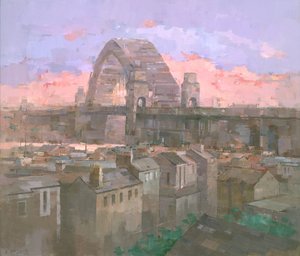 Sydneyn silta hämärässä tekijältä Steve Mitchell