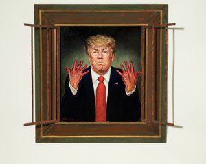 Trump syytteeseen, 2020 (öljy paneeliin)