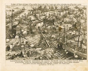Lepanton taistelu 7. lokakuuta 1571, noin 1578
