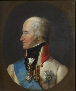 Kreivi Levin Leonty August Theophil von Bennigsenin muotokuva 1745-1826, n. 1810 tekijältä Stroely