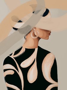 Abstrakti muotokuva tekijältä Studio Palette