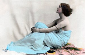 Lina Cavalieri Fedorana, noin 1900-1905 (postikortti). tekijältä Studio Reutlinger