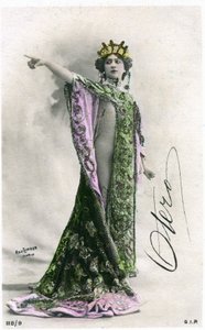 Kaunis Otero, postikortti 1900-luvun alun. (kuva) tekijältä Studio Reutlinger