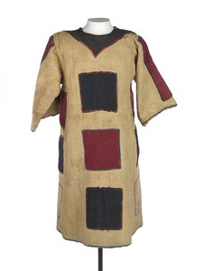 Toinen Wad El Nejumin ja hänen poikansa käyttämästä kahdesta dervish-jibbasta, n. 1887 (tekstiili)