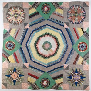 Pieced quillt tekijältä Susan F. Wyman