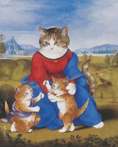 Kuvitus elokuvasta Cats Galore! A Compendium of Cultured Cats (julkaisu 2015). tekijältä Susan Herbert