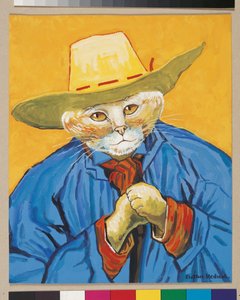 Kuvitus elokuvasta Cats Galore! A Compendium of Cultured Cats (julkaisu 2015). tekijältä Susan Herbert