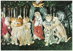 Kuvitus teoksesta The Cats