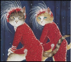 Kuvitus elokuvasta Cats (julkaisu 2006) tekijältä Susan Herbert