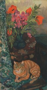 Kimppu ja kissa tekijältä Suzanne Valadon