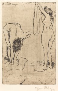 Naiset kylvyssä tekijältä Suzanne Valadon