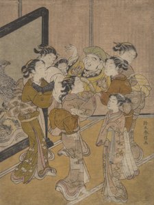 Daikoku Doagé, luultavasti 1766., luultavasti 1766. tekijältä Suzuki Harunobu