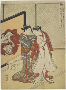 Decorum, 1767 tekijältä Suzuki Harunobu