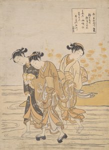 Jewel River ja Ide Ide no Tamagawa, n. 1768, n. 1768. tekijältä Suzuki Harunobu
