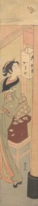 Osen Kagiya Teahousesta, n. 1769, n. 1769. tekijältä Suzuki Harunobu