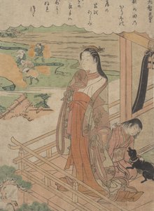 Sympatiaa, n. 1768, n. 1768. tekijältä Suzuki Harunobu
