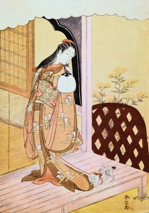 Prinsessa Nyosan, 1765 tekijältä Suzuki Harunobu