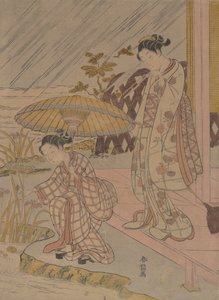 Katsotaan Iris in the Rain, 1764-70., 1764-70. tekijältä Suzuki Harunobu