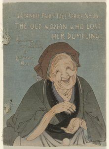 Vanha nainen, joka menetti nyytinsä Vanha nainen, joka menetti nyytinsä (otsikko esineessä) Japanese Fairy Tales -sarja, numero 24 Japanilainen satusarja nro. 24 (sarjan otsikko objektissa) tekijältä Suzuki Kason (attributed to)