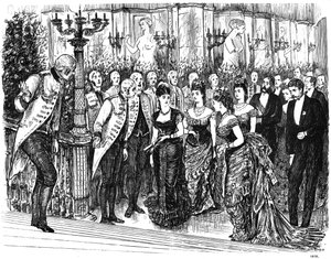 Kiusallinen tapaus muodikkaassa elämässä, 1876 1891