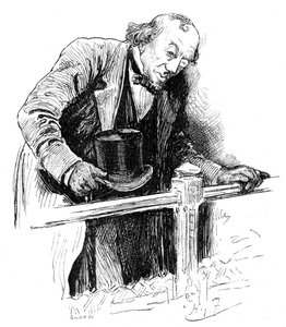 Lordi Beaconsfieldin viimeinen esiintyminen alahuoneessa, 1800-luvun lopulla, 1900.