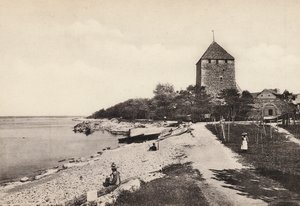 Ruotsi / Ruotsi: Gotland, Wisby, Kruttornet (m/w kuva) tekijältä Swedish Photographer