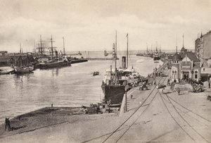 Suècia / Suècia: Malmo, Hamnen (foto b/n) finlandès