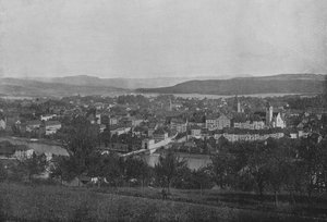 Aarau, yleisnäkymä (m/w kuva) tekijältä Swiss Photographer
