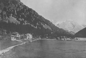 Champey ja Grand-Combin (m/w kuva) tekijältä Swiss Photographer
