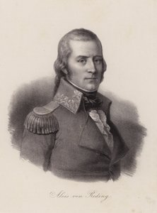 Alois von Reding, sveitsiläinen sotilasupseeri, vallankumouksellinen ja poliitikko (kaiverrus) tekijältä Swiss School