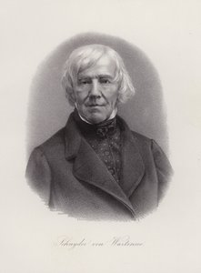 Franz Xaver Schnyder von Wartensee, sveitsiläinen säveltäjä (kaiverrus) tekijältä Swiss School