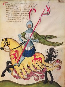Giovanni Cerva dei Transelgardi (tempera vellum) tekijältä Swiss School