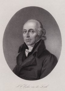 Hans Conrad Escher von der Linth, sveitsiläinen tiedemies, taiteilija ja poliitikko (kaiverrus) tekijältä Swiss School