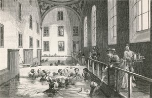 Leukin lämpimissä kipsikylpylöissä (Valais) tekijältä Swiss School