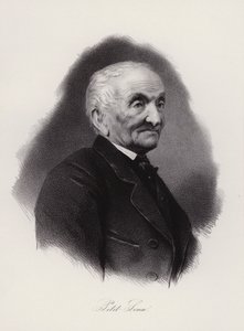 Jean Antoine Petit-Senn, sveitsiläinen runoilija (kaiverrus) tekijältä Swiss School