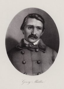 Johann Georg Mueller, sveitsiläinen arkkitehti ja taidemaalari (kaiverrus) tekijältä Swiss School