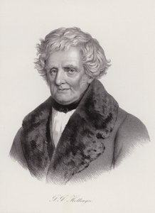 Johann Jakob Hottinger, sveitsiläinen historioitsija (kaiverrus) tekijältä Swiss School