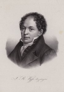 Johann Rudolf Wyss, sveitsiläinen kirjailija (kaiverrus) tekijältä Swiss School