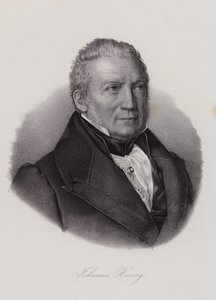 Johannes Herzog Von Effingen, sveitsiläinen poliitikko ja yrittäjä (kaiverrus) tekijältä Swiss School