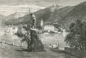 Lugano, Velan Tell-patsas tekijältä Swiss School